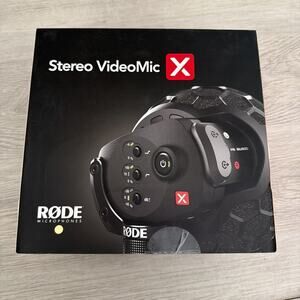 Rode Professional Microphone Stereo VideoMic X Wired XLR On-Camera｜Sealed New
